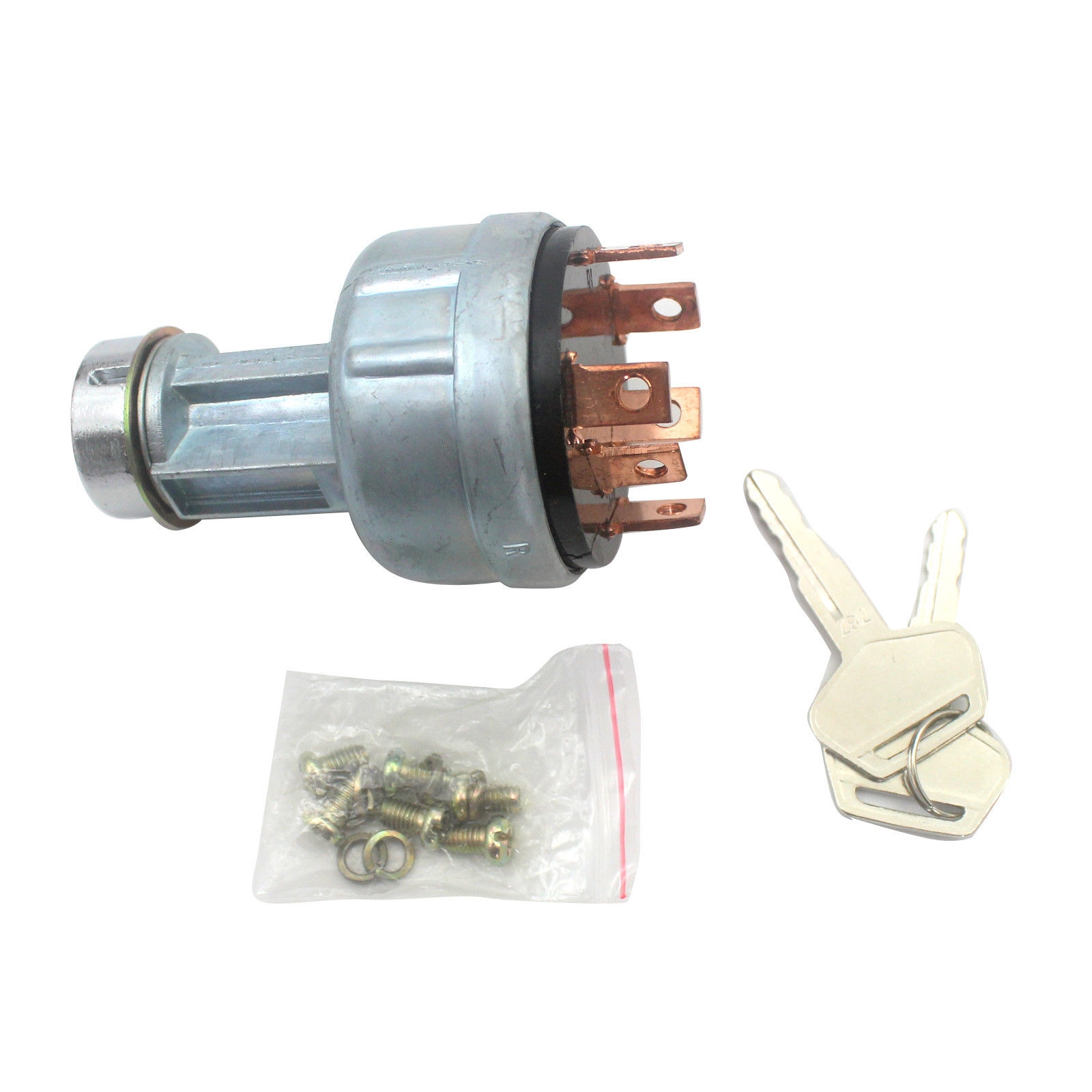 Funciona bien con Komatsu D20A-8 D20P-8 D21A-8 D21P-8 D31PX-21A-M D37EX-21A-M - interruptor de inicio 22B-06-11910 22B0611910 D20A-8,D20P-8,D21A-8,D21P-8,D31PX-21A-M,D37EX-21A-M