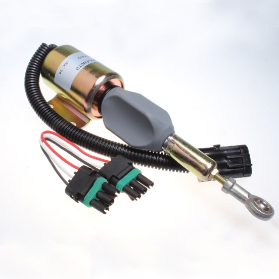 Dise?ado para adaptarse a John Deere Excavador 120 160LC 230LC 230LCR 270LC - Fuel Shutoff Solenoid Valve RE516083 120,160LC,230LC,230LCR,270LC