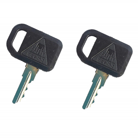 Compatible con 2 Pcs Ignition Key AM131841 Para John Deere Gator Bobcat Gehl Heavy Equipment