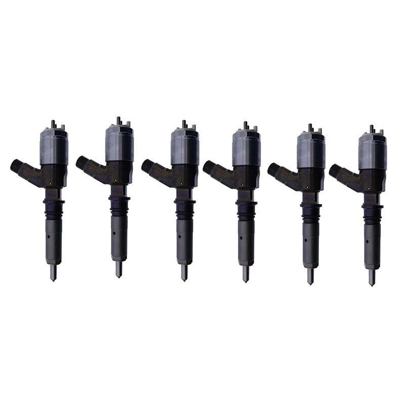 Compatible con Caterpillar CAT Engine C6.4 Excavador 320D 320D L 312D 311D LRR - 6 piezas Inyector de combustible 326-4756 CA3264756 10R7951 CA10R7951 10R-7951 32F61-00014 32F6100014 311D LRR,312D,313D L,313D LCR,320D,320D L,E312D