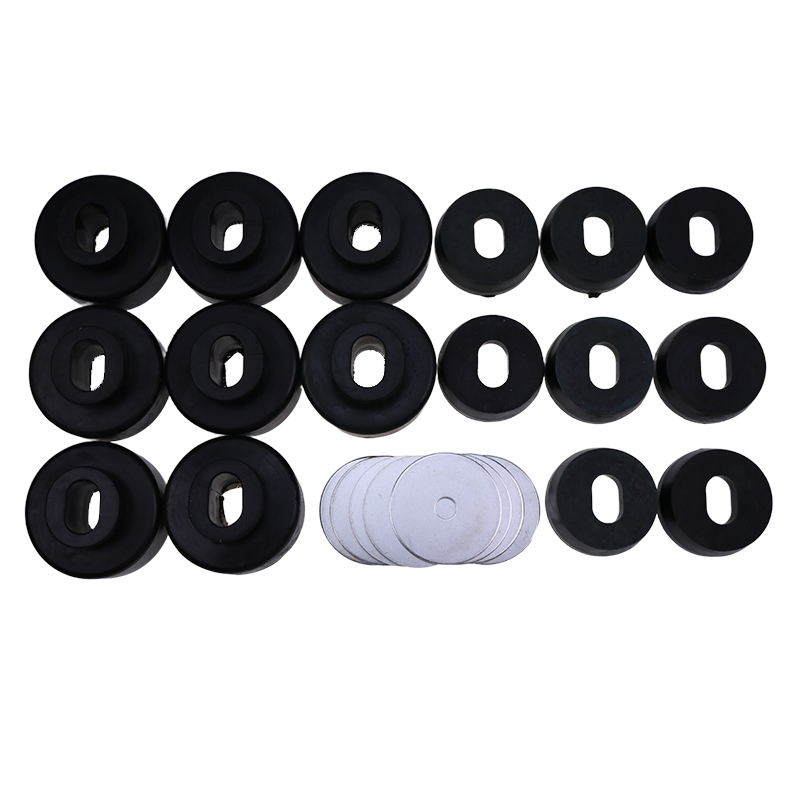 Adecuado para Chevy Silverado - Sierra 1500/2500 2WD/4WD 1999-2014 - 7-141 Cuerpo y Cab Mount Bushing Kit APTOOLS-152 APTOOLS152 7141 15,002,500