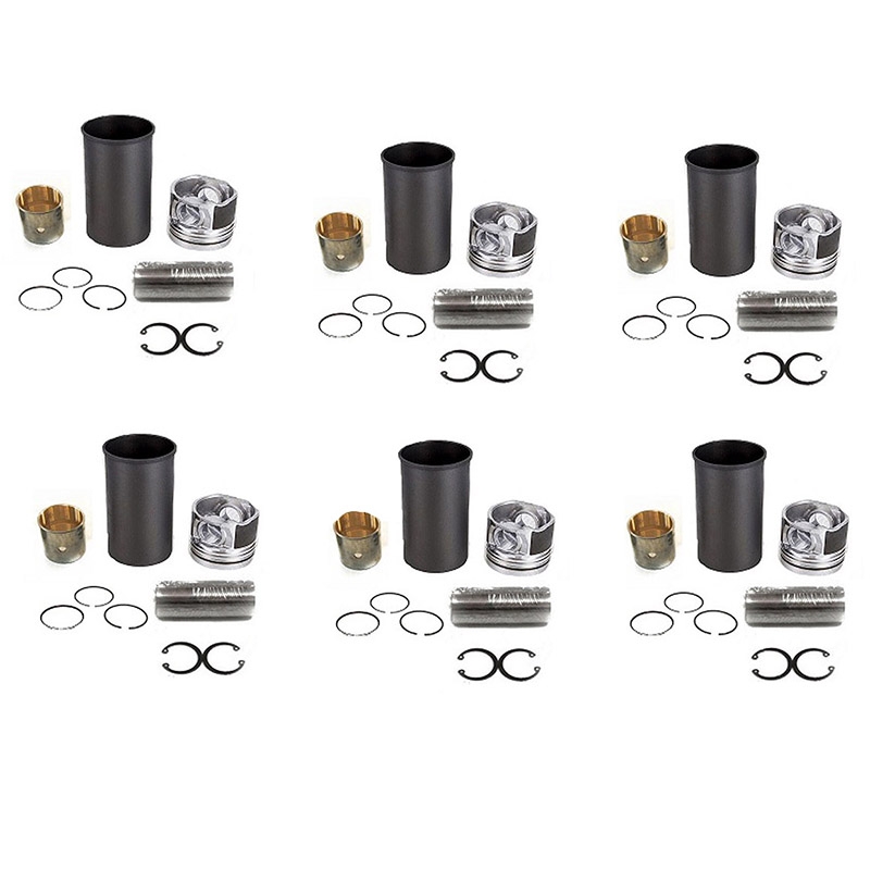 Adecuado para Komatsu S6D170B motor PC1000-1 excavador - Cilinder Liner Kit