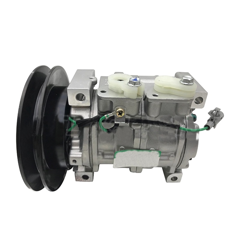 Dise?ado para adaptarse a John Excavador Deere 210G 245GLC 250GLC 290GLC 350GLC 380GLC - Denso 10S13C Compresor A/C 4721999 503254 5032543 FXB00001040 503256EIR 6068HT062 6068G