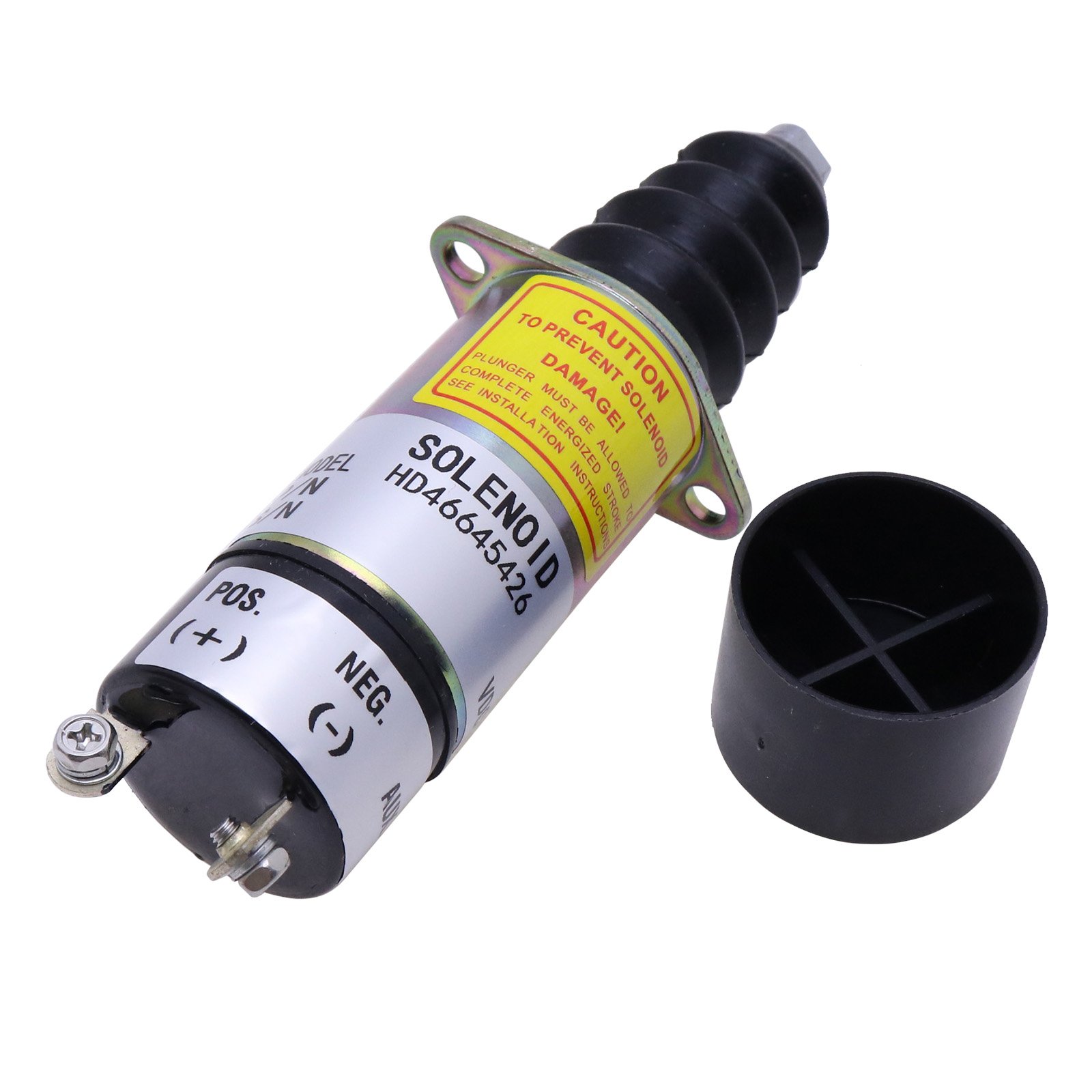 Compatible con Diesel Shut Down Solenoid 1500-20891502-12D2U1B1S1 1502-12D2U1B1S12