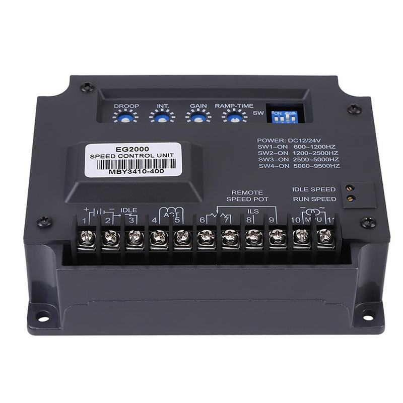 Compatible con EG2000 Panel de control del generador de control de velocidad del motor electrónico