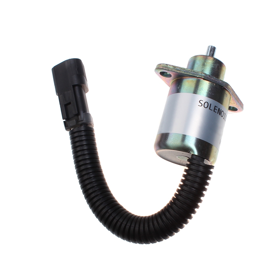 BUY For Caterpillar CAT 236 246 248 252 262 267 277 287 12V Fuel Shutoff Solenoid 173-1338 for sale