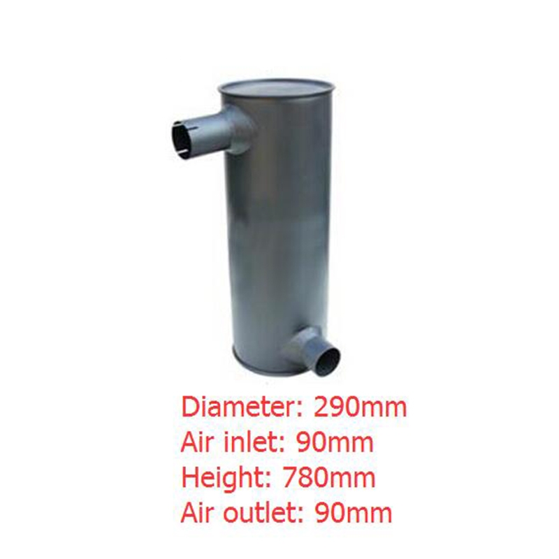 BUY For Hitachi Excavator ZX330 ZX330-3G ZX350H ZX500W Engine 6HK1 Muffler Silencer 4448415 for sale