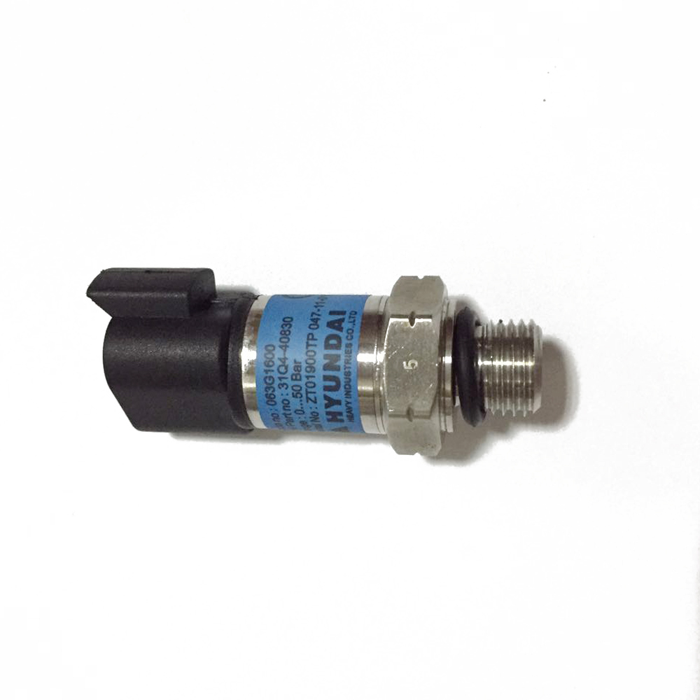 Compatible con Hyundai Excavator R140W-9 R140LC-9 R1200-9 R125LCR-9A Sensor de presión 31Q4-40830 31Q440830 R140LC-9,R140LC-9A,R140LC-9S,R140W-9,R140W-9A,R140W-9S,R1200-9,R125LCR-9A,
