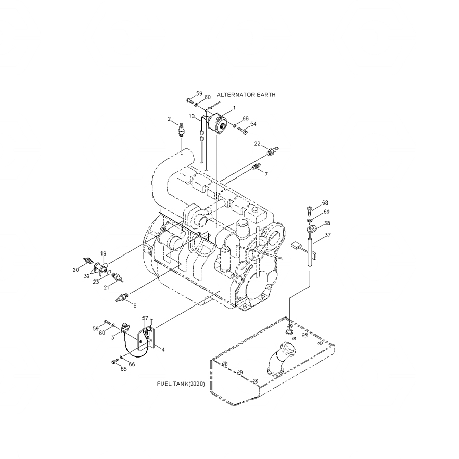 Compatible con Hyundai HL740-3 HL750 HL750 HL760 Alternator 21EA-00040 21EA00040 HL740-3,HL750,HL750,HL760,HL760,HL760