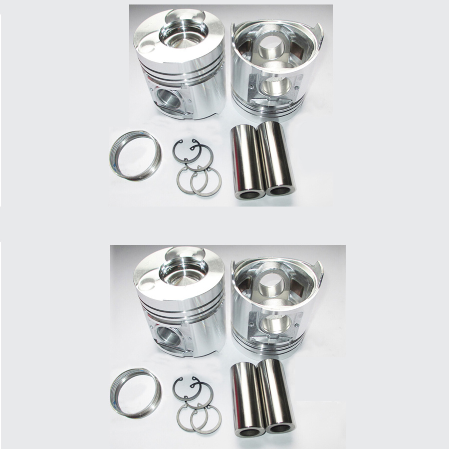 Compatible con Komatsu Compact Track Loader CK30-1 CK35-1 Yanmar Engine 4TNV98T Komatsu Engine S4D98E Piston Kit con juego de anillos YM129908-22080 YM129907-22050 12990822080 12990722050 CK30-1,CK35-1
