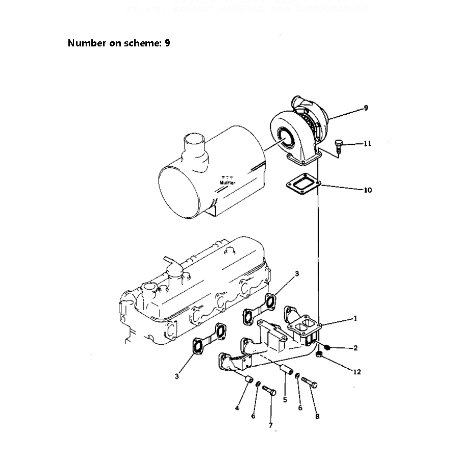 BUY For Komatsu EC105Z-1 EG65-2 PC100-1 PC120-1 PW100-1 Engine S4D105-5 Turbo T04B59 Turbocharger 6135-82-8200 for sale