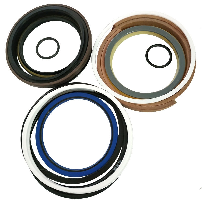 Compatible con Komatsu Excavador PC220-6 Motor 6D102 Cilindro de Boom Sello Kit 707-99-47600