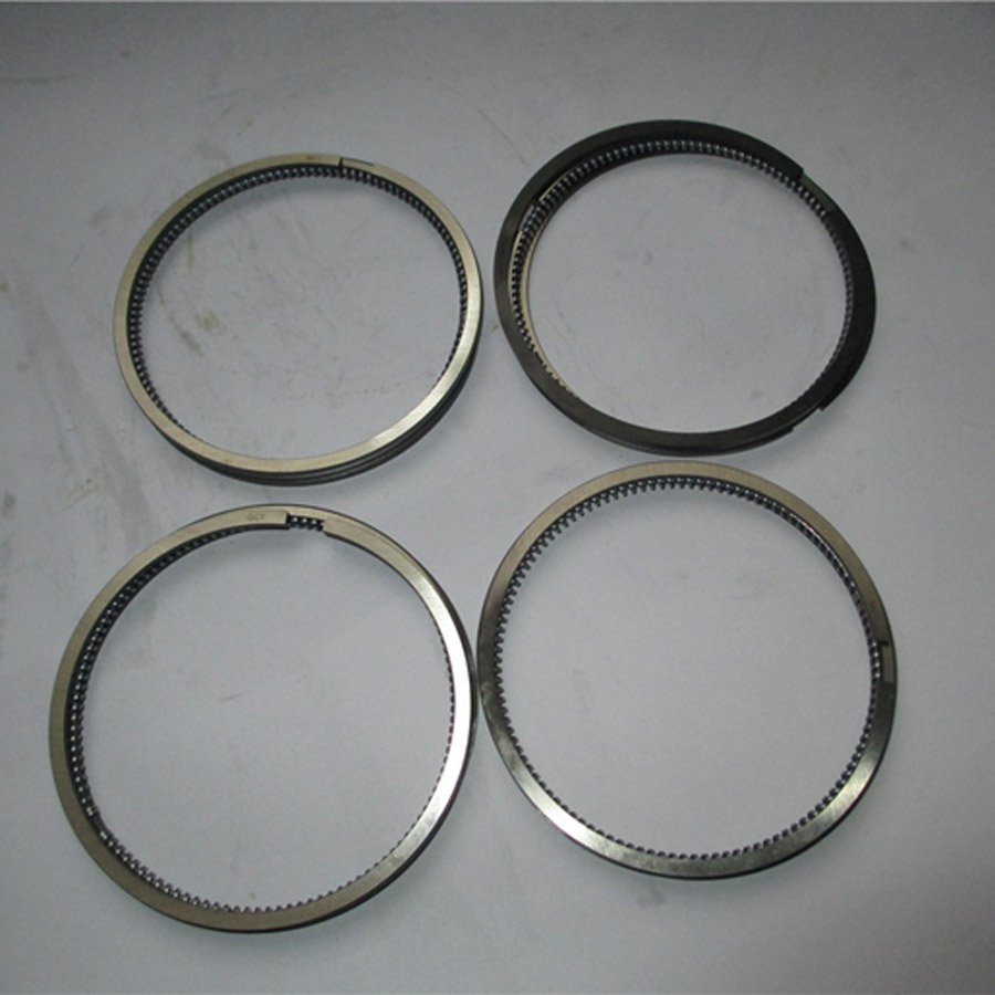 Compatible con Komatsu Skid Steer SK09J-2 Yanmar Engine 4TNE98 Komatsu Engine 4D98E Piston Ring 4 Unidades 1 Juego