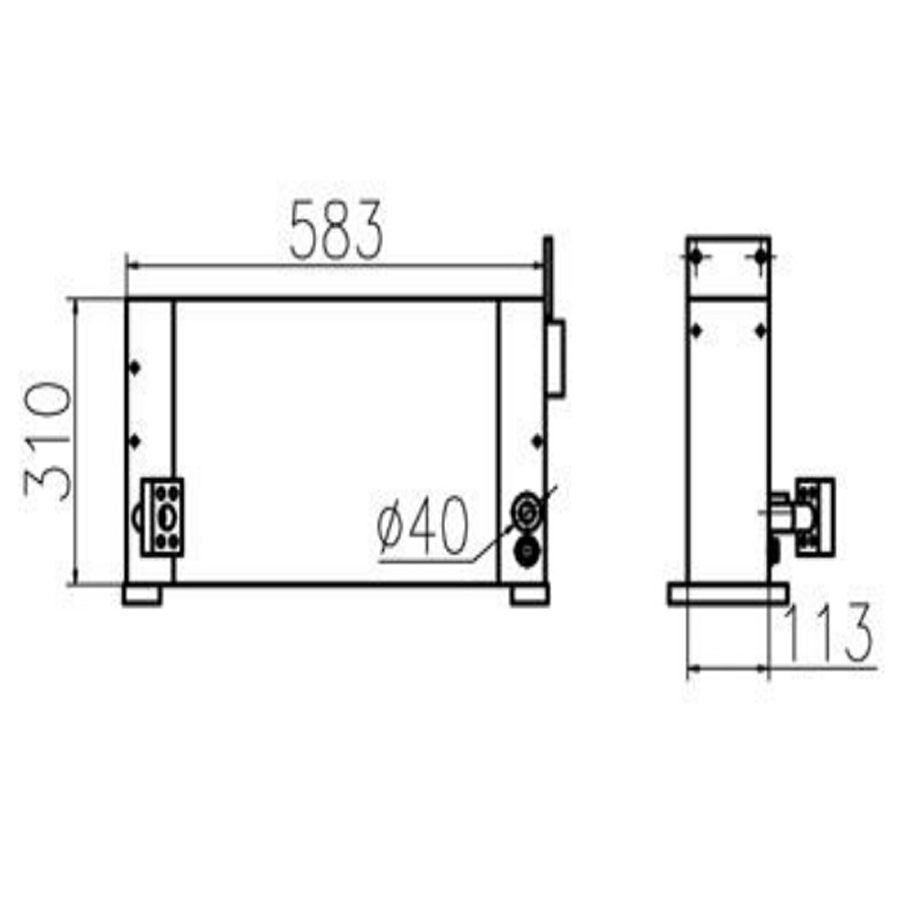 Compatible con Lonking LG6060D Refrigerador de aceite hidráulico