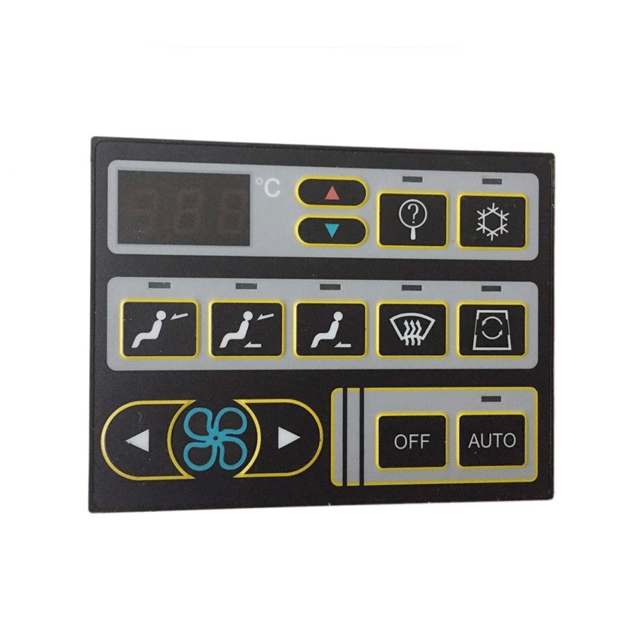 Compatible con Volvo Excavator EC240BLC EC210BLC EC290BLC EC360BLC Controlador de aire acondicionado 24V ECC VOE14020333 EC240BLC,EC210BLC,EC290BLC,EC360BLC