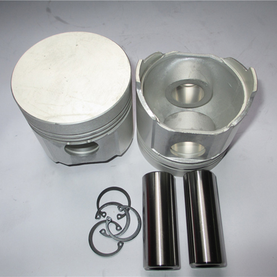 Compatible con Yanmar Engine 3TNV84 Komatsu Engine 3D84 Piston 3 Unidades 1 Juego YM129004-22080 YM12900422080