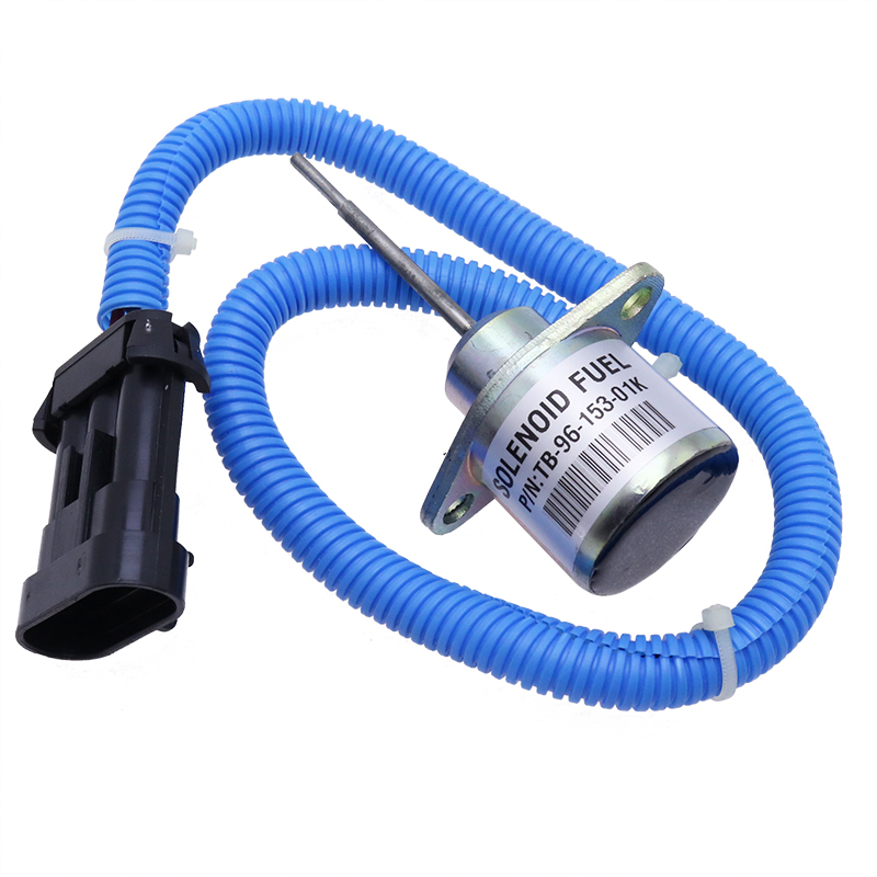 Fabricado para Transportador Camión APU CT2-29 Modelo PC6000 PC6002 PC6003 PC6006 - Cierre de combustible Solenoid 96-153-01K 9615301K TB-96-153-01K TB9615301K V2203-DI V2203DI PC6000, PC6002, PC6003,PC6006