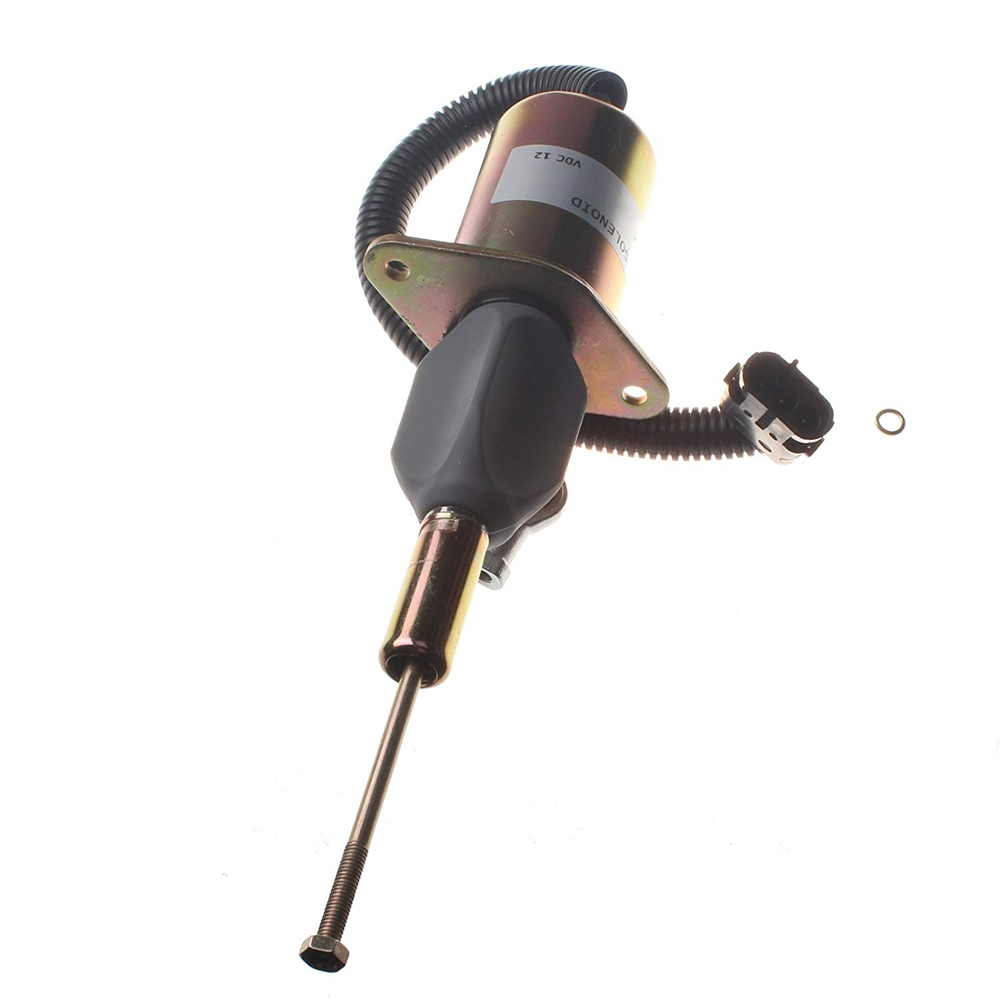 Compatible con John Deere 9965 6610 6710 6810 6910 2054 2056 2058 2064 2066 1185 - 12V Fuel Shut Off Solenoid RE53559 3934174 SA-4697-12 SA469712 656 068 100 000 000 000 000 000 000 000 000 000 000 000 000 000