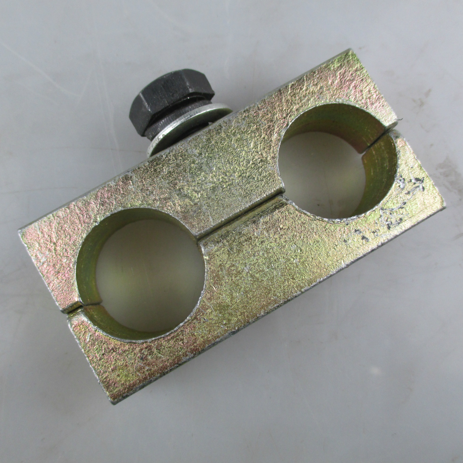 BUY For Kobelco Excavator SK200-3 Upper Arm Back Pipe Clamp for sale