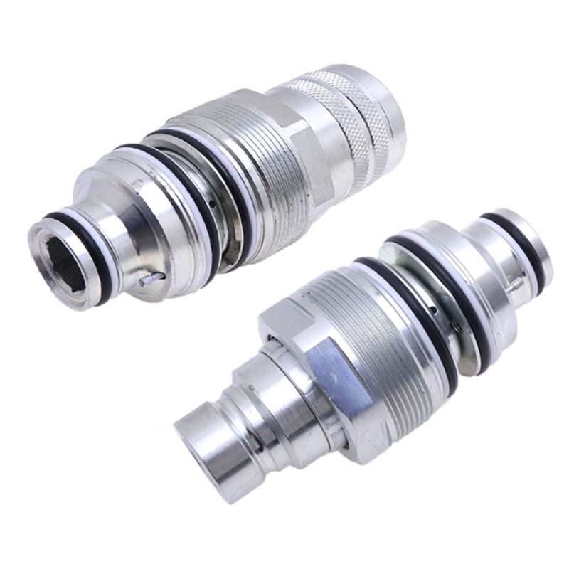 Male & Female Flat Face Coupler Kit V0511-77140 V0511-77150 for Kubota Loader SVL75 SVL90C SVL90-2 SVL90 SVL75C SVL75-2 online