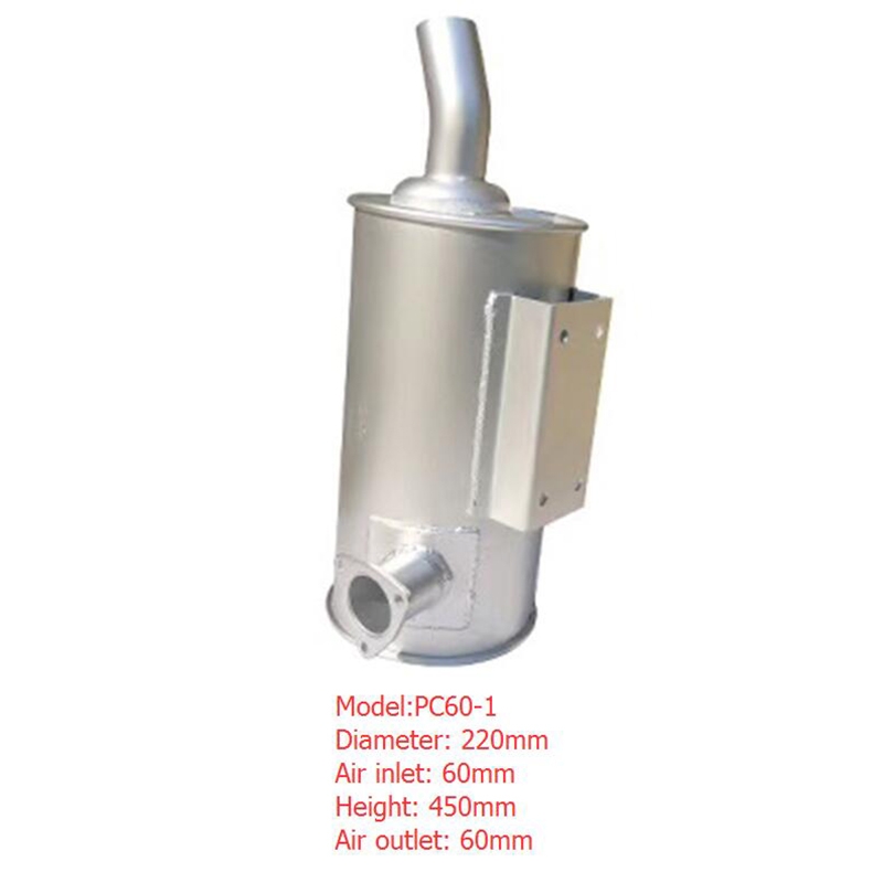 Fabricado para Komatsu Excavator PC60-1 - Muffler