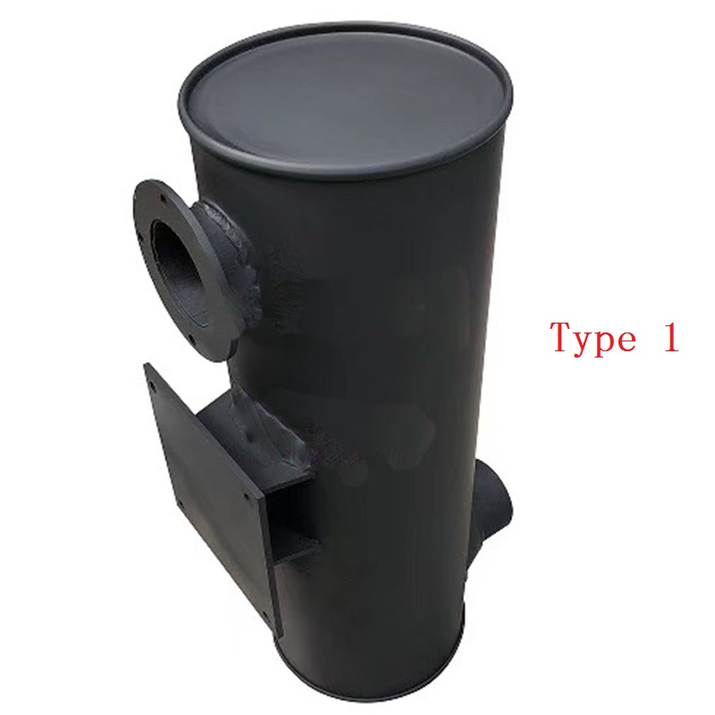 Construido para igualar Hitachi EX1200 Excavador - Muffler Silencer
