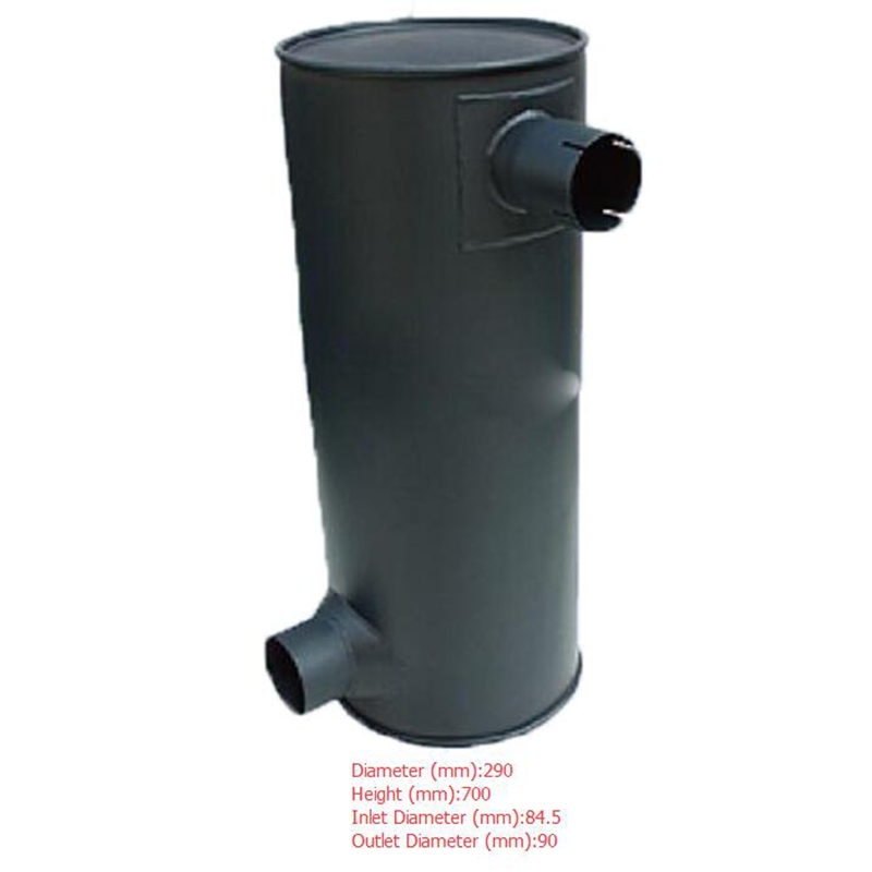 Fabricado para Hitachi Excavator ZAX200 - Muffler Silencer