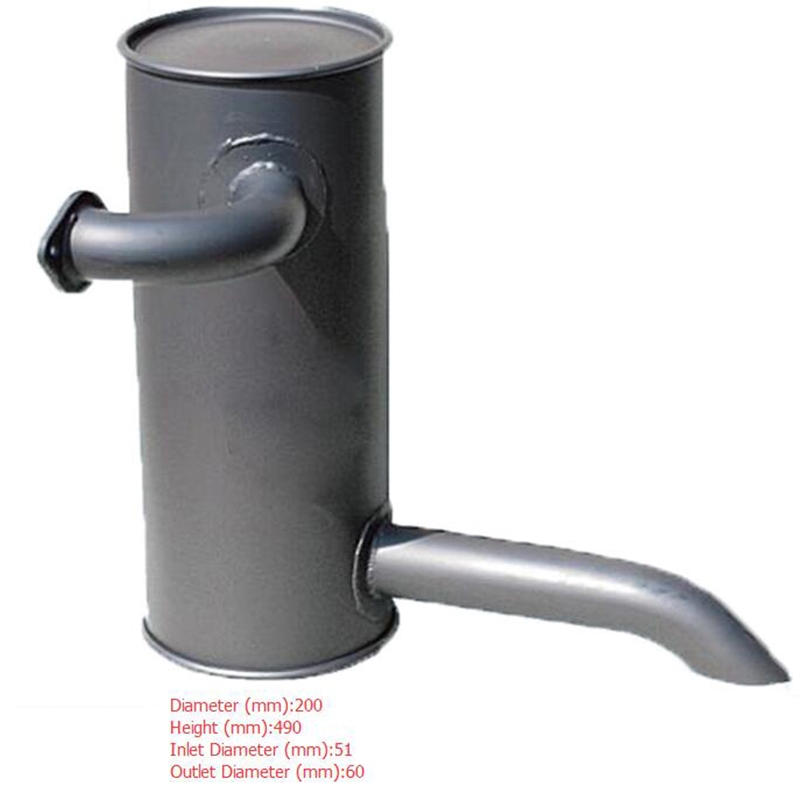 Optimizado para Hitachi Excavator ZAX75 - Muffler Silencer