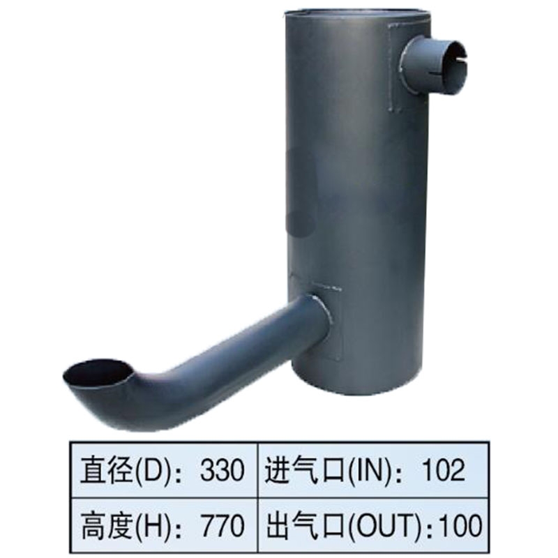 Compatible con Volvo Excavator EC240BP - Muffler Silencer
