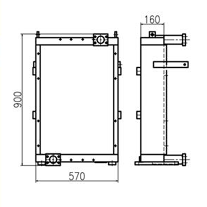 BUY Oil Cooler 14619768 for Volvo Excavator EC360B EC330B EC330C EC360C for sale