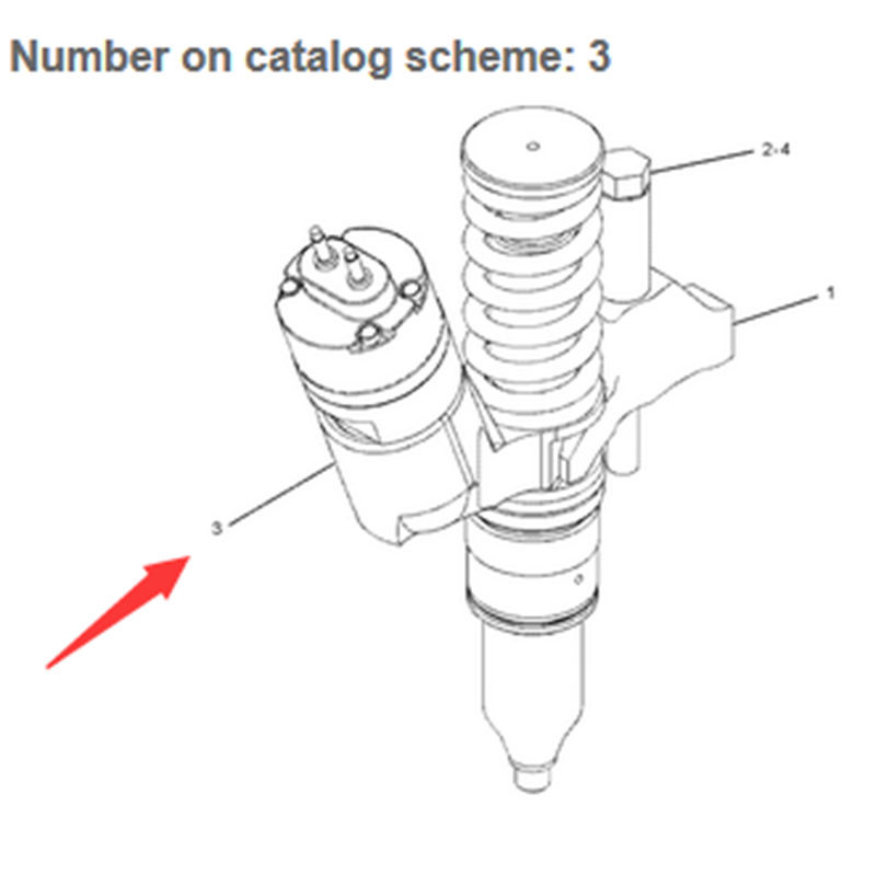 Dise?ado para adaptarse Caterpillar CAT Engine C27 Tractor D10N D10R D10T D10T2 - Original Inyector Gp-Fuel 374-0751 3740751 CA3740751 D10N,D10R,D10T,D10T,D10T2