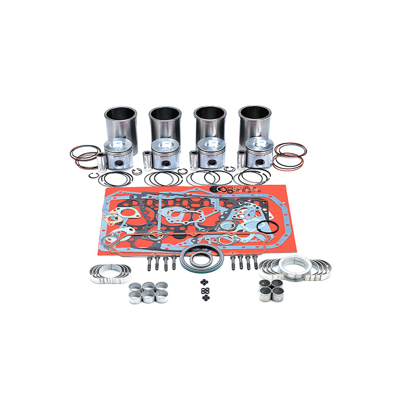 Compatible con John Deere Engine 4.219 O-rings on Liner Small Pin To ESN 275,483 - Overhaul Rebuild Kit T20007 R81410 RE53265 2520, 440A