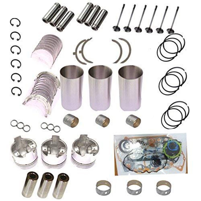 Adecuado para Yanmar 3TNE74 3TNE74-UK2Y 3TNE74-ENBV Motor VIO20-2 VIO20-3 US Mini Excavador KE-20T Tractor - Kit de Reconstrucción de Cambio