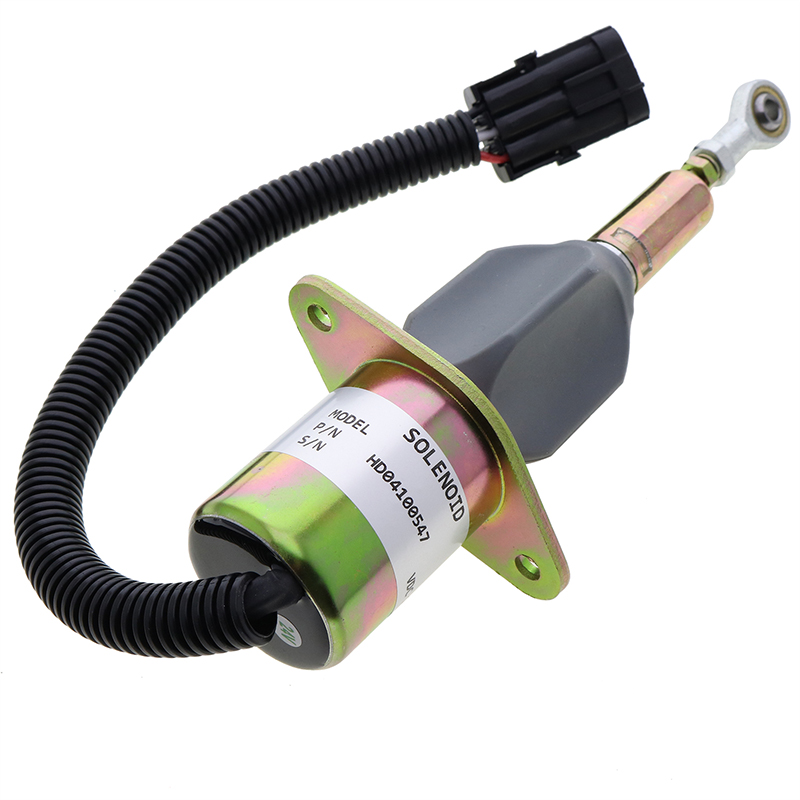 Compatible con Cummins 6CT 8.3L Komatsu Excavador PC350-7 24V Diesel Shut Off Solenoid 3930234