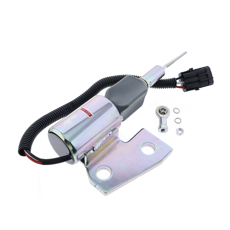 Optimizado para motor Cummins 4BT Hyundai Excavator R130 R170 - 12V Stop Solenoid 3991167 SA-4941-12 SA494112 3964627 R130, R170