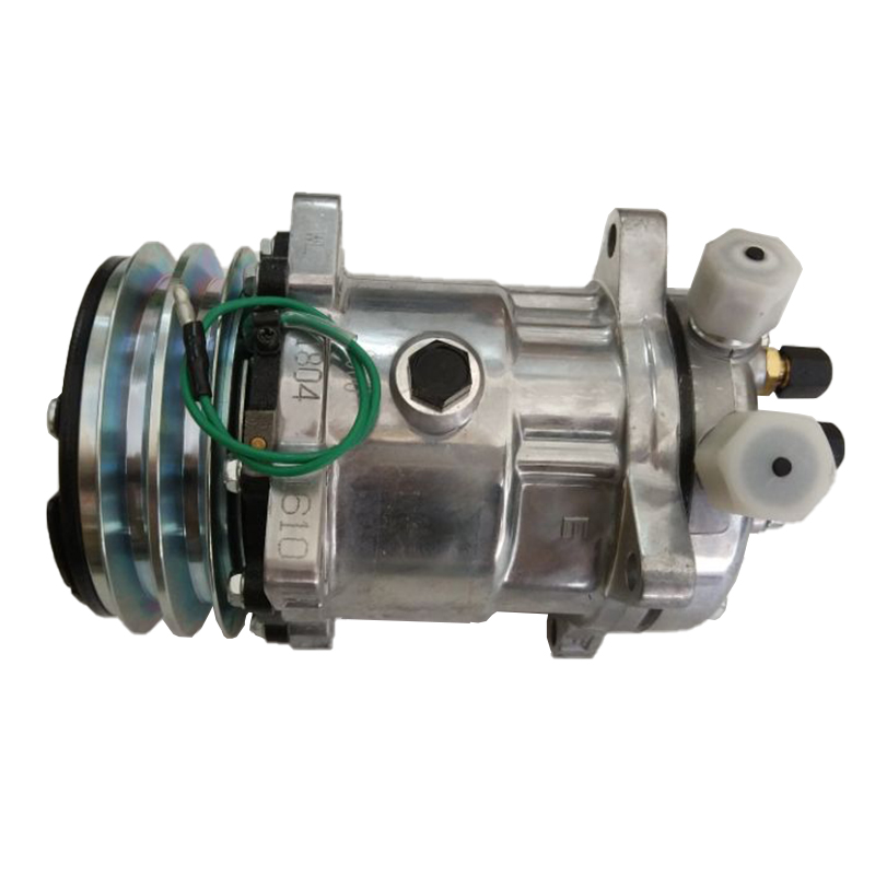 Funciona bien con Volvo Excavator EC130 EC150 EC300 EC420 - Sanden SD5H14HD A/C Compresor VOE11007314 VOE 11007314 11104512 VOE11104512 VOE 11104512 8150136 EC130,EC150,EC300,EC420, EW150,EW130,EL70C,EC620