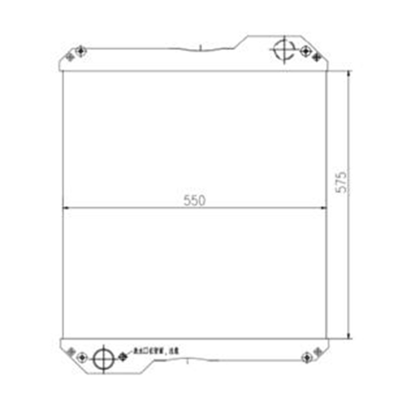 Compatible con JCB 2140 2155 - Water Radiator Core 30/925453 30/303800 30925453 30303800 30-925453 30-303800 2140; FASTRAC 2140; 2125; 2135; 2115; FASTRAC 2150; 2115ABS; 2150; FASTRAC 1135; FASTRAC 2135; FASTRAC 2115;