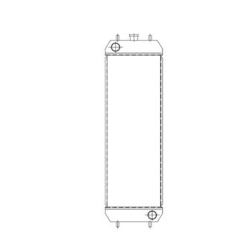 Tailored for Sumitomo Excavator SH145-6 - Water Tank Radiator SH145-6, SH145A6